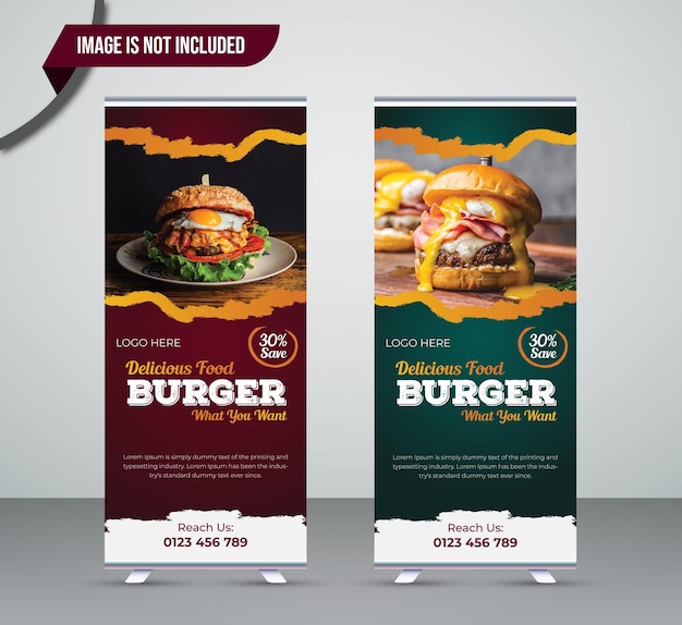 Special Roll UP Banner Design Template