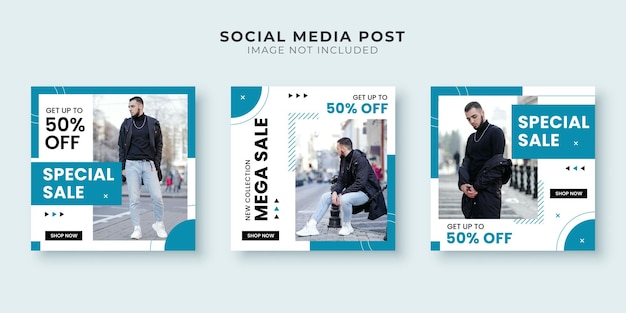 Special sale social media post template