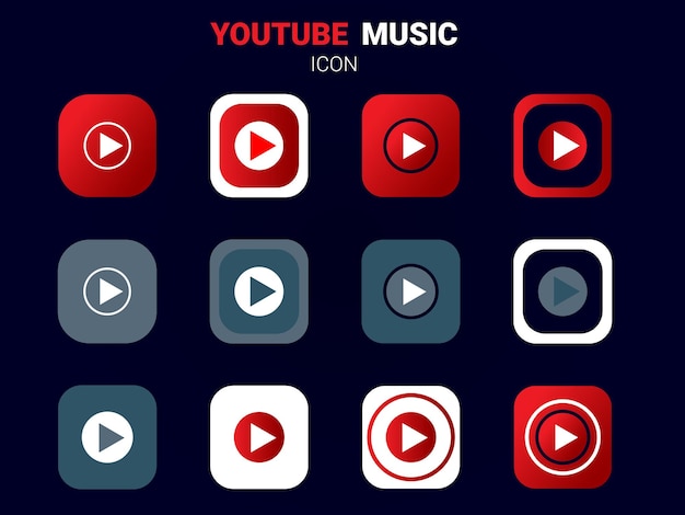 Special YT Music Icon Set