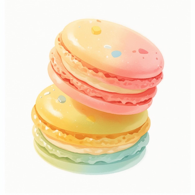 Specialty Macarons Sold at a Dessert Shop