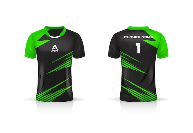 Specification Soccer Sport, Esports Gaming T Shirt Jersey template.