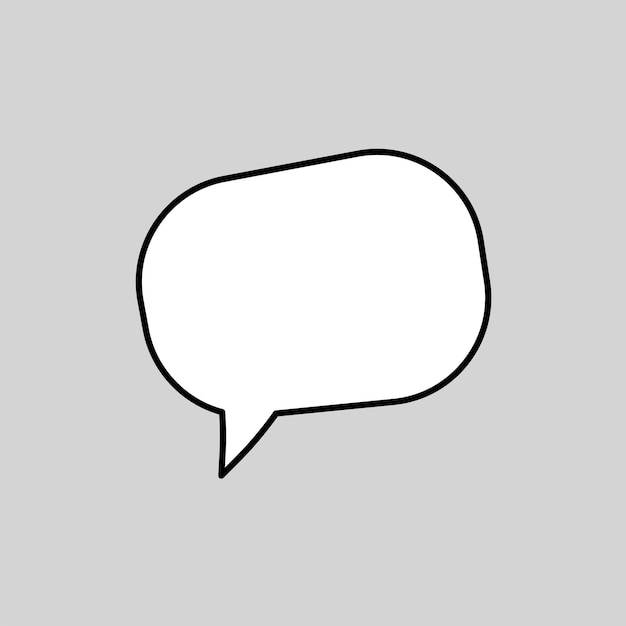 Speech bubble, chat bubble icon