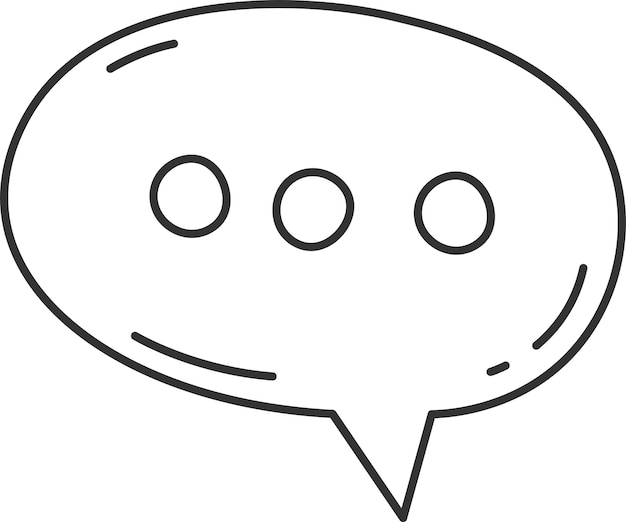 Speech Bubble Doodle