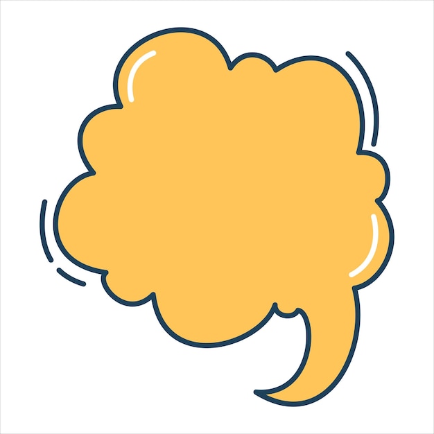 Speech bubble icons Graphic resources about Talk bubble Blank cloud speech bubble