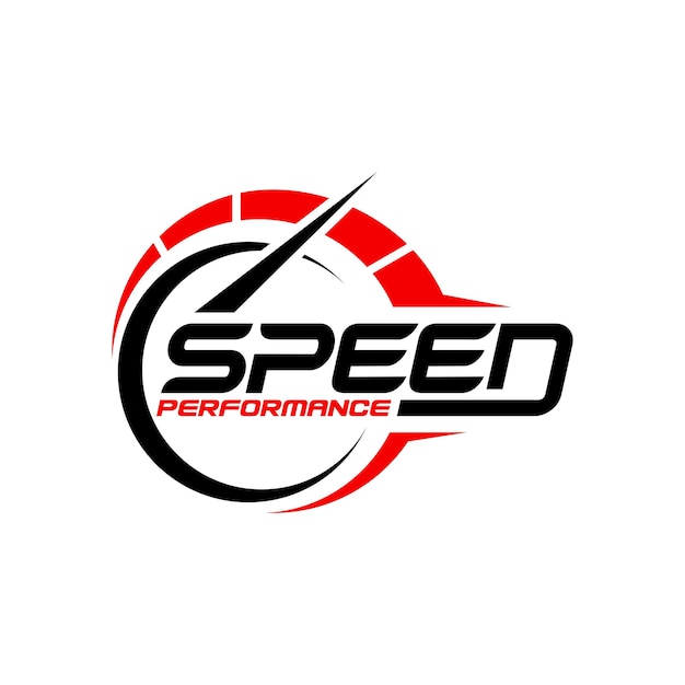 Speed Logo Design Vector illustration