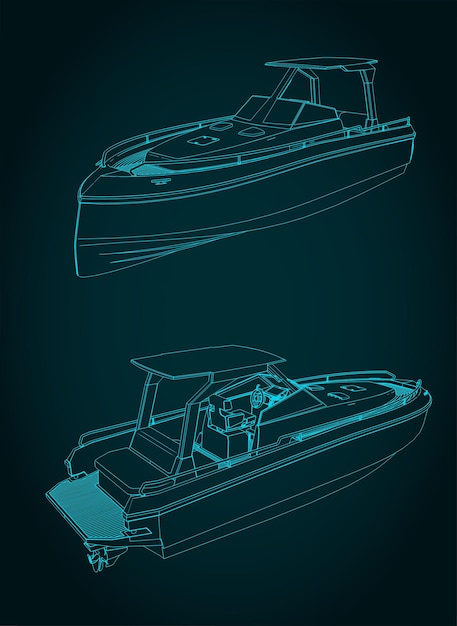 Speedboat sketches