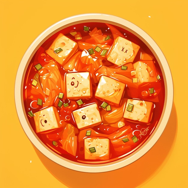 Spicy Kimchi Stew with Tofu and Vegetables