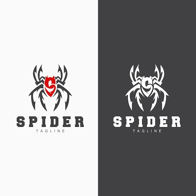 Spider Logo Vector Symbol Illustration Design