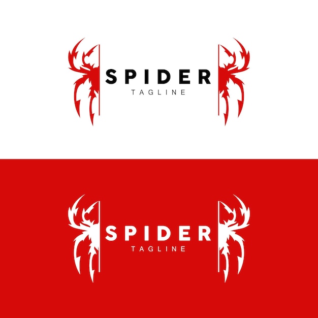 Spider Logo Vector Symbol Illustration Design