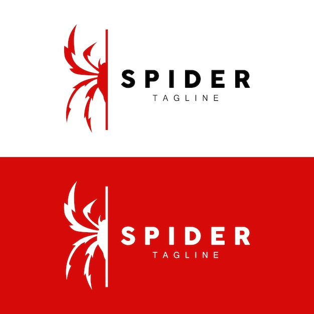 Spider Logo Vector Symbol Illustration Design