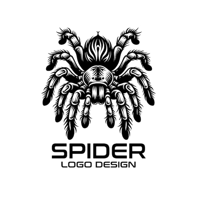 Spider Vector Logo Design