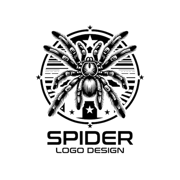 Spider Vector Logo Design