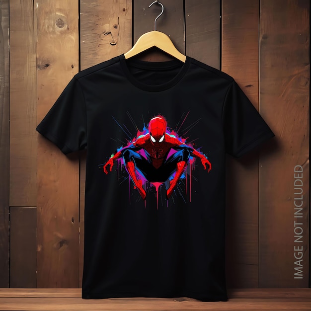 SpiderMan vector illustration Generated ai