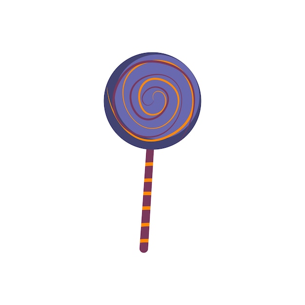 Spiral Lollipop Illustration