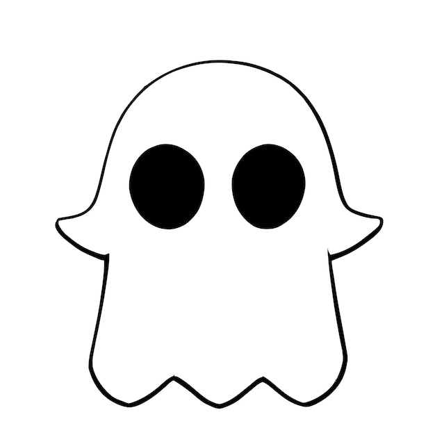 Spooky Ghost Illustration