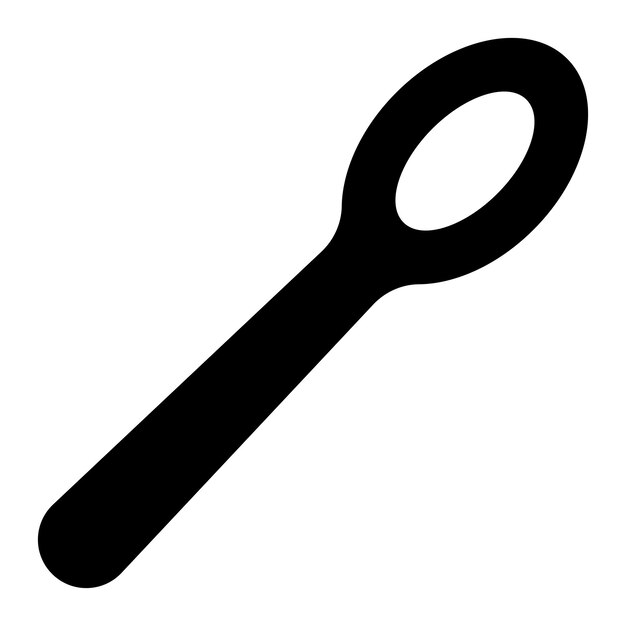 Spoon Vector Icon Design Illustration