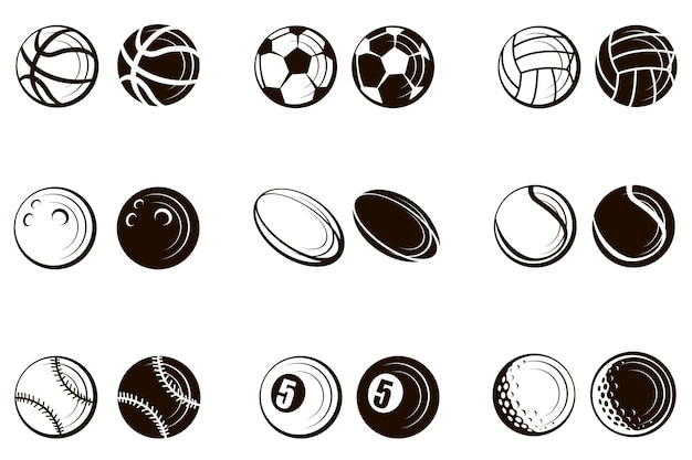 sport balls set