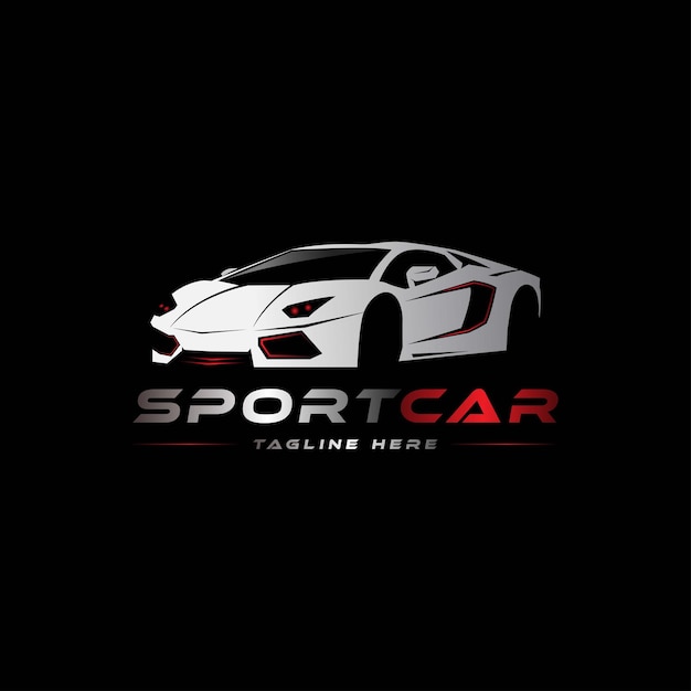 sport car logo template Perfect logo for business related to automotive industry