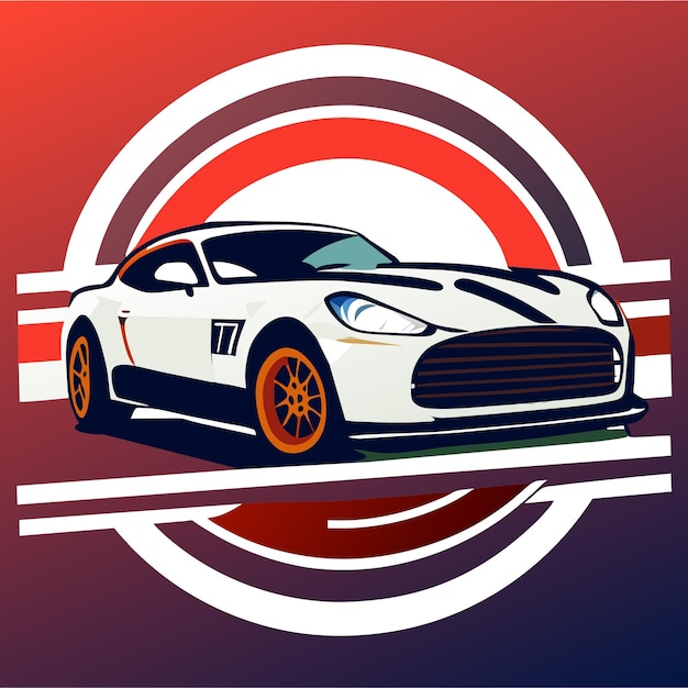 sport car vector design