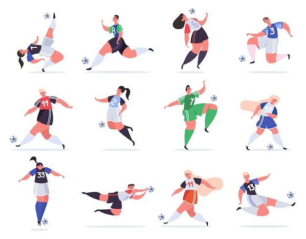 Sport football people illustration