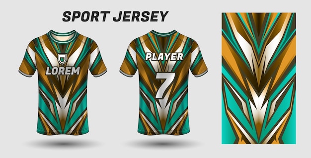 sport jersey design fabric textile template