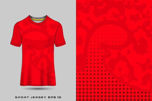 Sport jersey template design