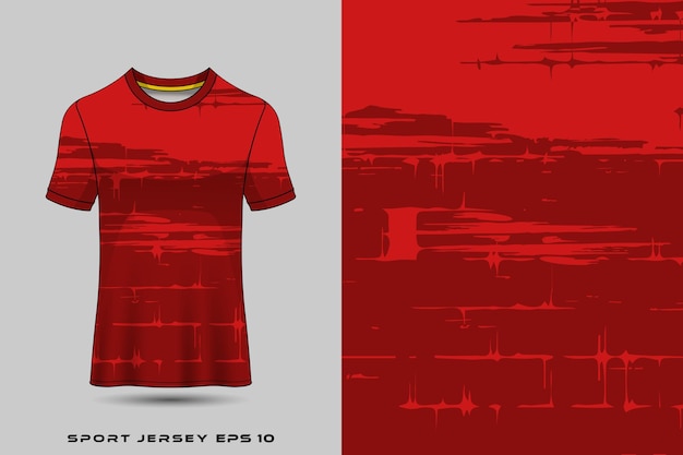 Sport jersey template design