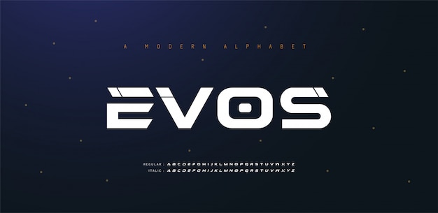 Sport Modern Future Italic Alphabet Font. Typography urban style fonts for technology, digital, movie logo italic style.   illustration