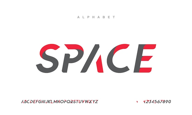 Sport modern urban alphabet fonts. typography, abstract technology, fashion, digital, future creative logo font.