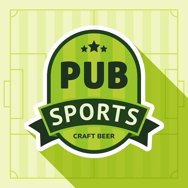 Sport pub badge