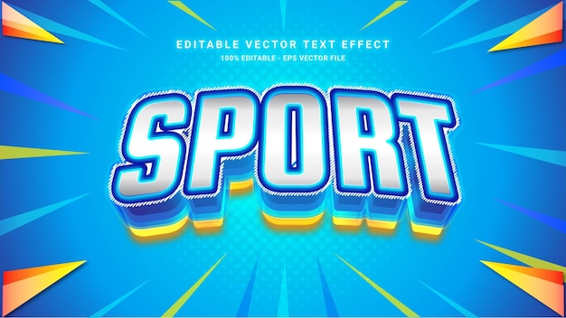 Sport text effect editable basketball and football text style