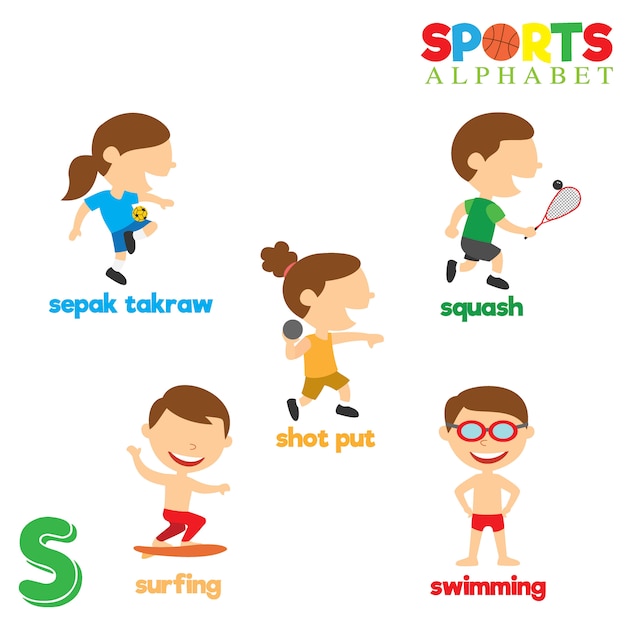 Sports Alphabet 