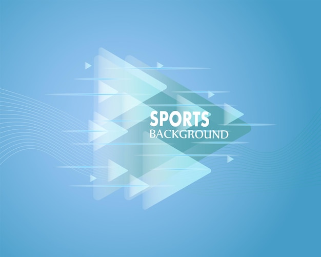 Sports background in the style of speed effect