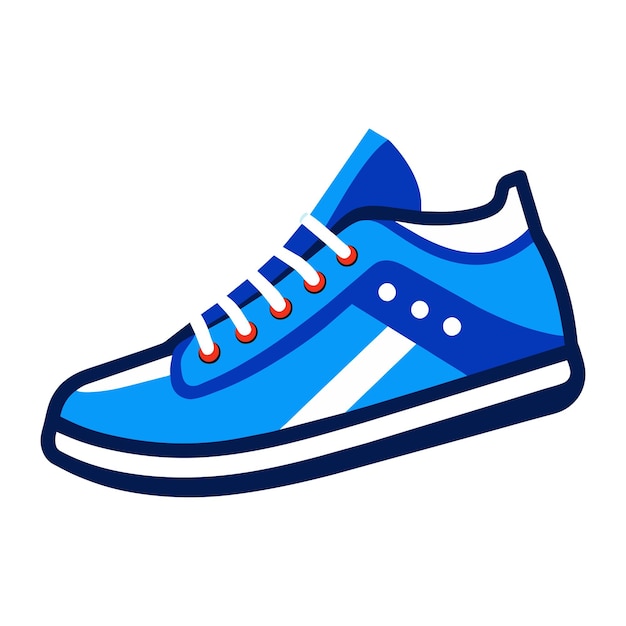 Sports Blue tennis Shoe Icon