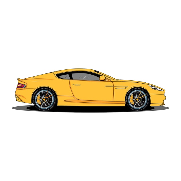 Sports Car Illustration