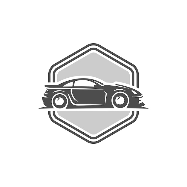 Sports Car Logo template or icon