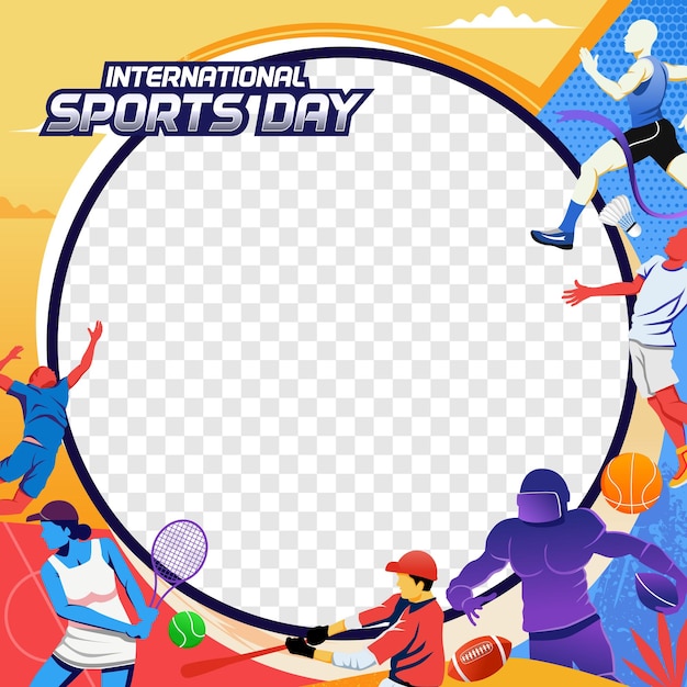 Sports Day Vector Illustration Sports Event Graphic Design for Banner Poster and Flyer Design