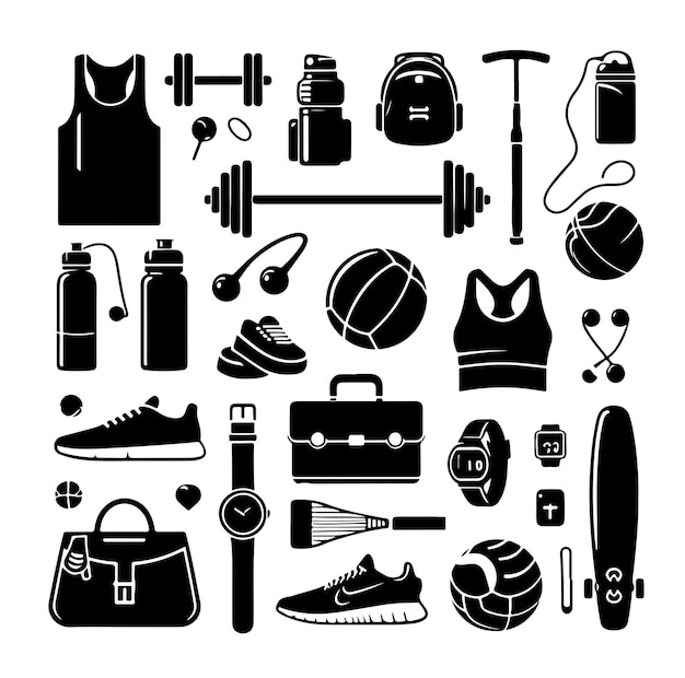 SPORTS EQUIPMENT VECTOR COLLECTION