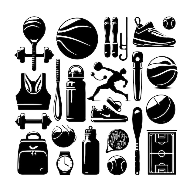 SPORTS EQUIPMENT VECTOR COLLECTION