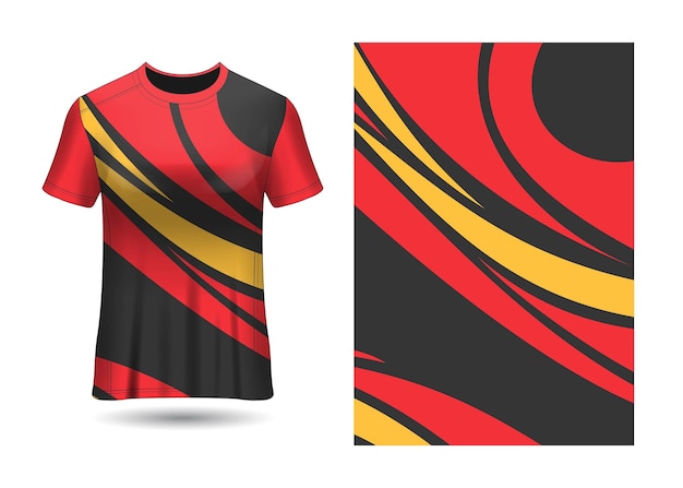 Sports Jersey abstract texture design for racing gaming motocross cycling Vector