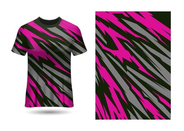 Sports Jersey abstract texture design for racing gaming motocross cycling Vector