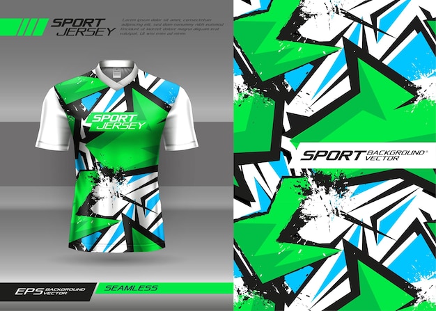 Sports jersey abstract texture design for sublimation football racing gaming motocross cycling