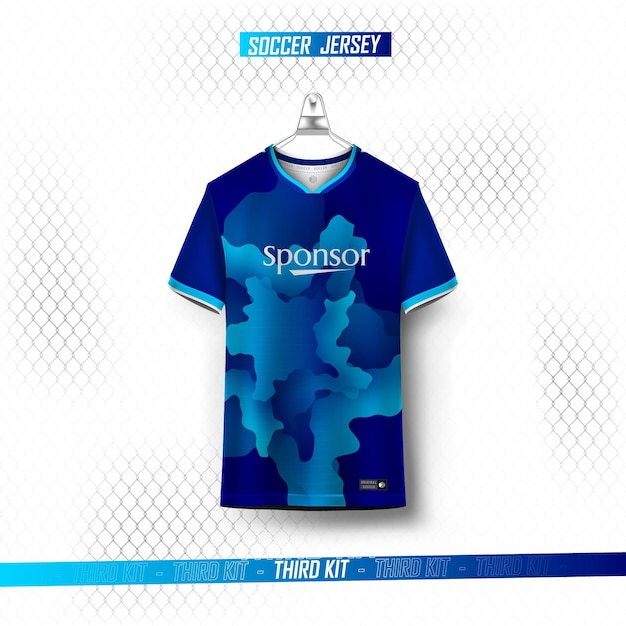 Sports jersey design for sublimation - jersey template