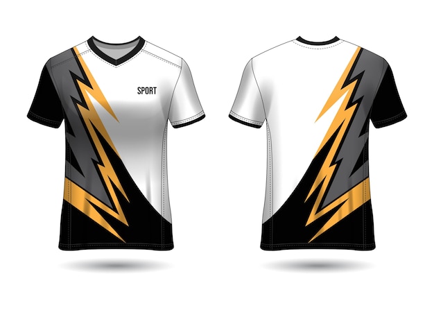 Sports Jersey Design Template for Team Uniforms