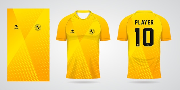 Sports jersey design template