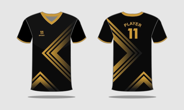 Sports jersey and t-shirt template sports jersey design. Sports design for football, racing, gaming