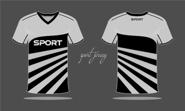 Sports jersey and t-shirt template sports jersey design. Sports design for football, racing, gaming