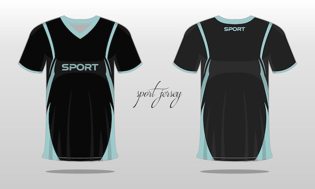 Sports jersey and t-shirt template sports jersey design vector. Sports design for football