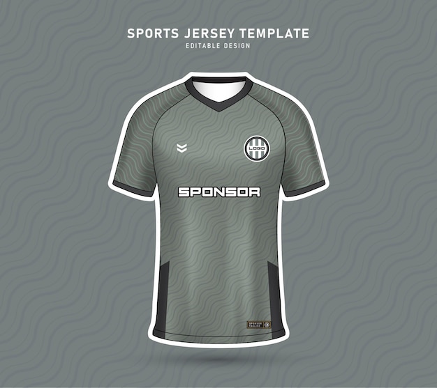 Sports jersey template design soccer jersey for sublimation