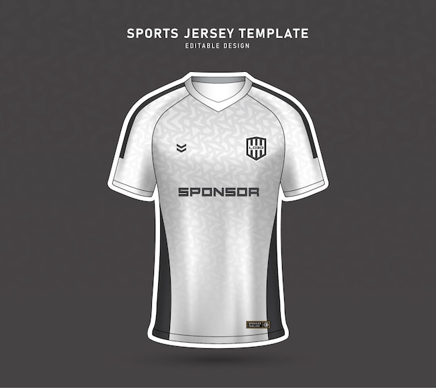 Sports jersey template design soccer jersey for sublimation